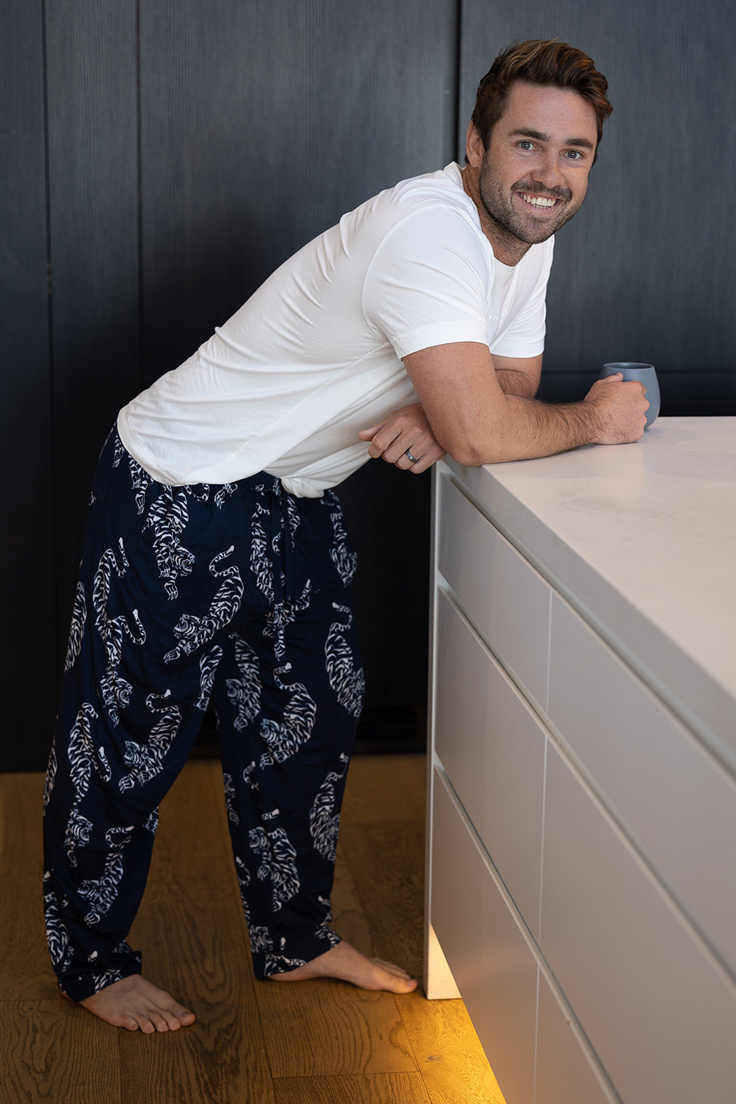 Men's Bengal Blues Pants | 100% Bamboo Lyocell Pyjamas