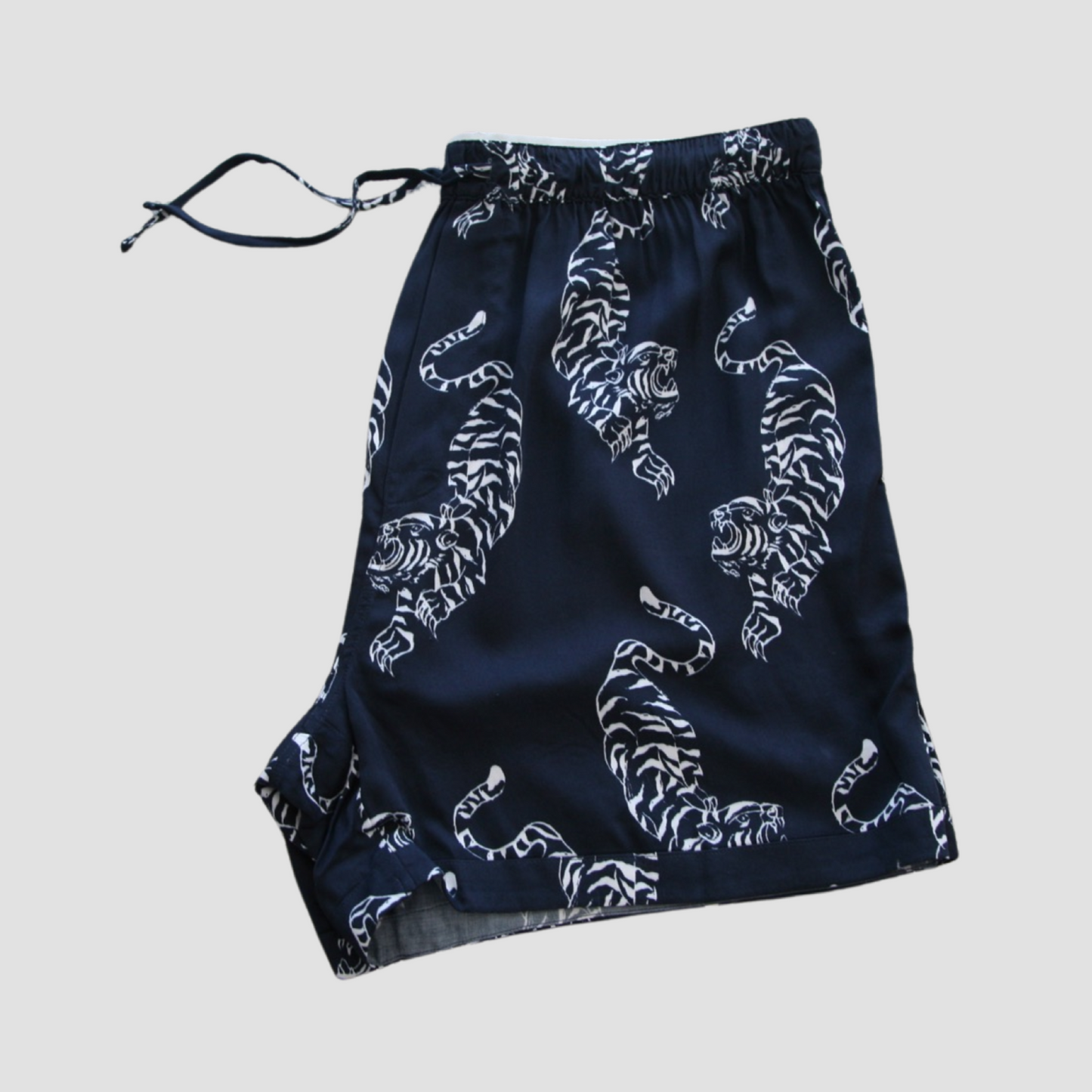 Men's Bengal Blues Shorts | 100% Bamboo Lyocell Pyjamas