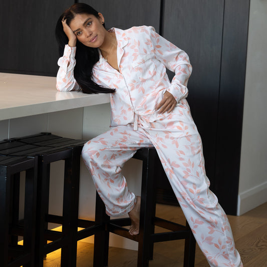 Avery Sunrise - Long Set | 100% Bamboo Lyocell Pyjamas