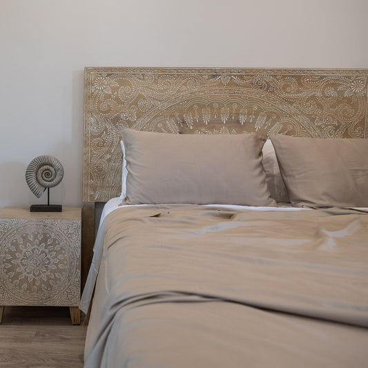 Bamboo Lyocell Sheet Set - Biscuit